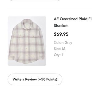 Plaid Flannel Shacket